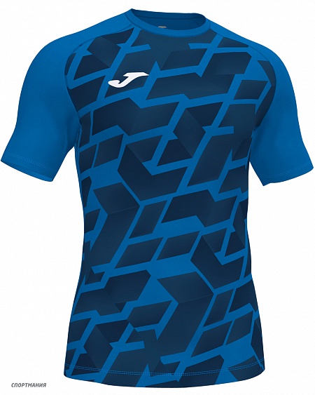 101905.703 Детская футболка Joma Myskin III синий, темно-синий