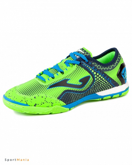 EVOW.711.IN Футзалки Joma Evo Flex светло-зеленый, синий