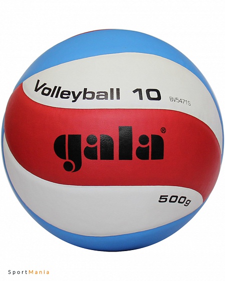 BV5471S Волейбольный мяч Gala Training Heavy 10 белый, бордовый, синий