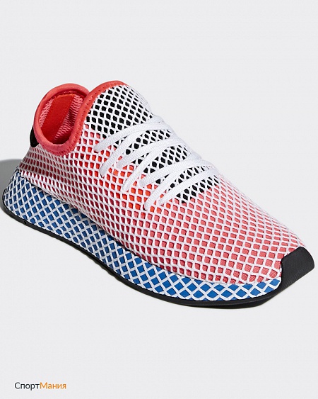 DA9610 Детские кроссовки Deerupt Runner J красный, синий