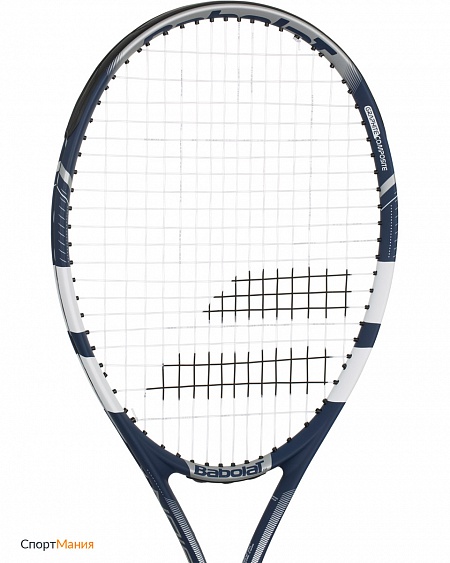 121186 Теннисная ракетка Babolat Pulsion 105 темно-синий, белый