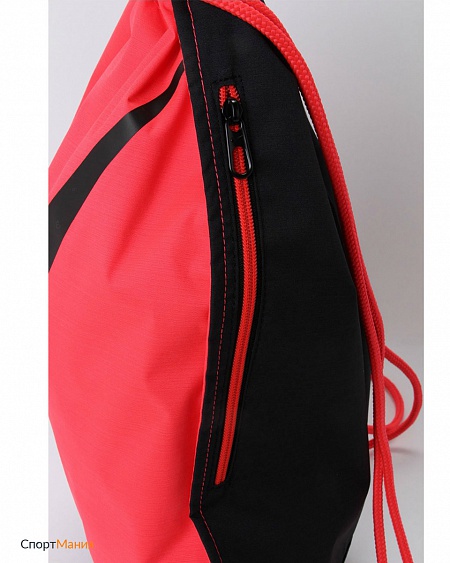 BA5424-610 Рюкзак-мешок Nike ярко-оранжевый, черный