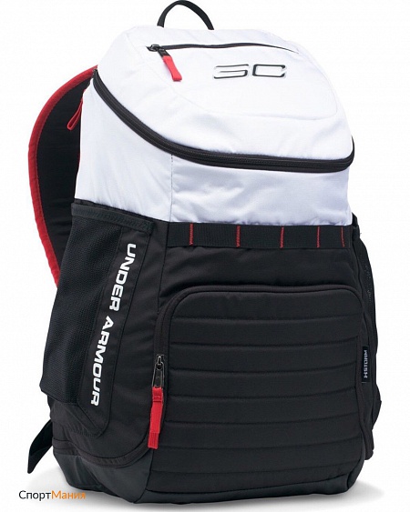 1294712-100 Рюкзак Under Armour SC30 Undeniable Backpack черный, белый