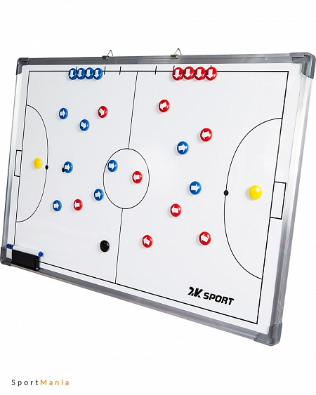 Планшет магнитно-маркерный для мини-футбола 2K Sport 60х90 см