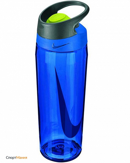 N.OB.E5.490.32 Бутылка для воды Nike TR Hypercharge Rocker синий, светло-зеленый