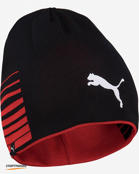 2235701 Шапка Puma Liga Reversible Beanie черный, красный