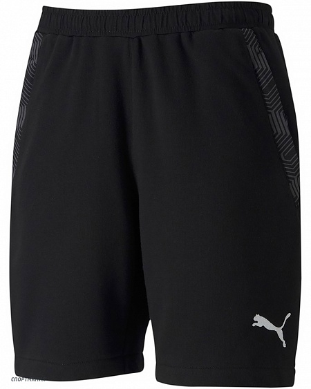 65649303 Шорты Puma teamFinal 21 Casuals Shorts белый, черный