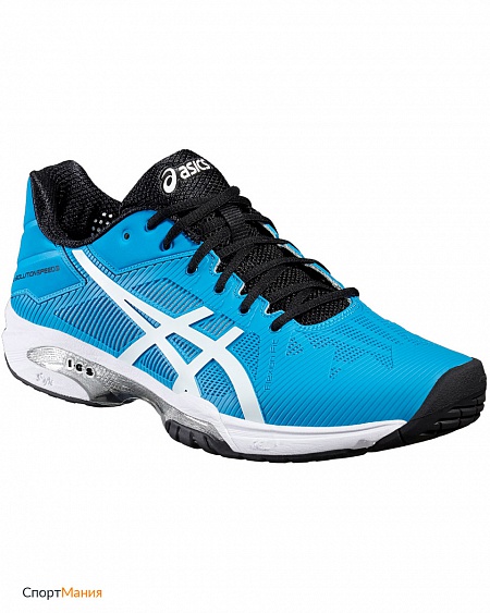 E600N-4301 Кроссовки теннисные Asics Gel-Solution Speed 3 голубой, белый