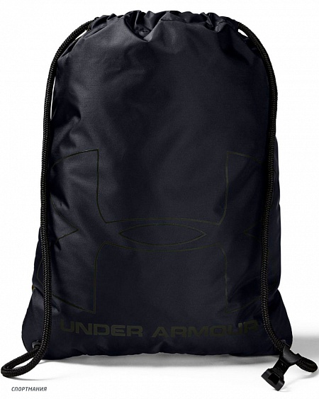 1240539-357 Рюкзак-мешок Under Armour Ozsee Sackpack черный, зеленый