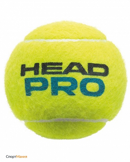 571701/571711 Мячи для большого тенниса Head Pro 3B желтый