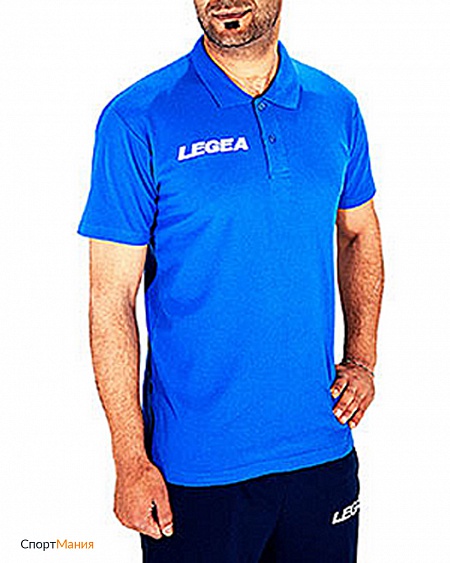 PR101-0002 Поло Legea Polo Sud Gold синий
