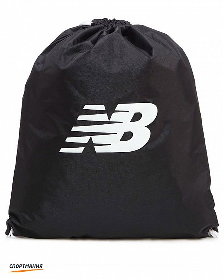 500006-000 Рюкзак -мешок New Balance Cinch Sack черный, белый