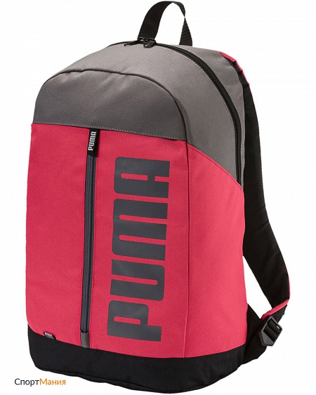 7510303 Рюкзак Puma Pioneer Backpack II розовый, серый