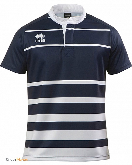 D4000000190 Регбийная футболка Errea Norte Shirt Ss темно-синий, белый