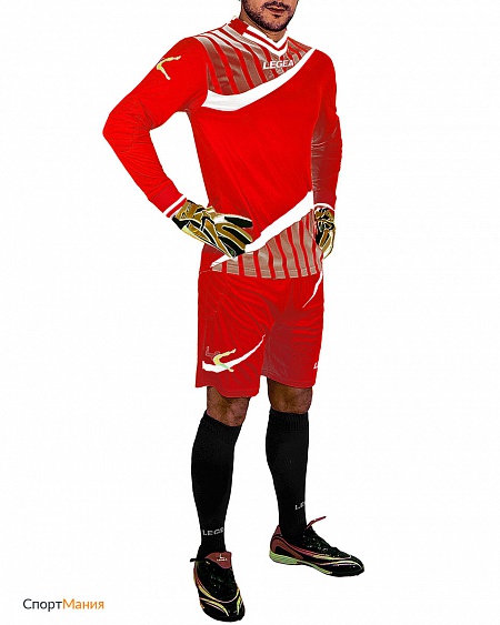 KITP1131-1203 Форма вратарская юношеская Legea Kit Camp Nou красный, белый