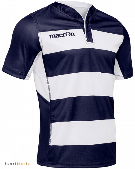 60060701 Футболка Macron Idmon темно-синий, белый