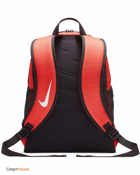 BA5473-657 Рюкзак детский Nike Brasilia Backpack JR красный, белый