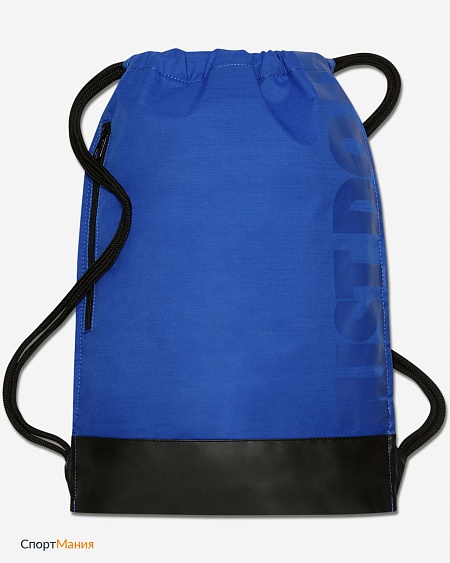 BA5338-480 Рюкзак-мешок Nike Brasilia синий, черный