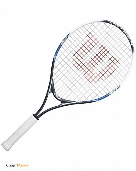WRT21030U Теннисная ракетка Wilson US Open 25 черный, синий, белый