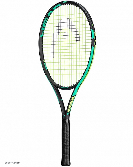 234751 Ракетка для большого тенниса Head IG Challenge lite Gr3 черный, бирюзовый, зеленый