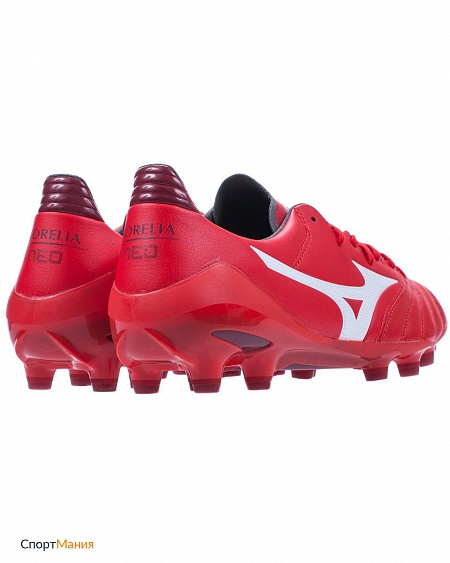 P1GA1853-62 Футбольные бутсы Mizuno Morelia Neo II Md красный