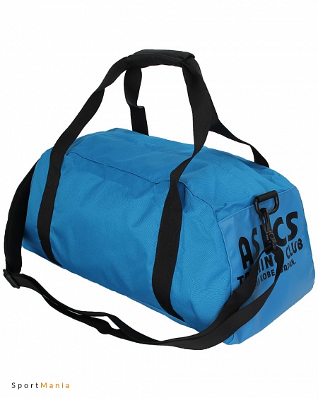 127692-8154 Сумка спортивная Asics Training essentials gymbag голубой, черный