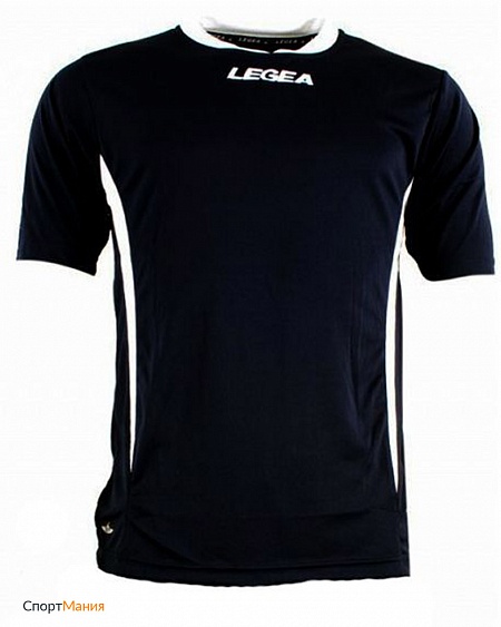 M1086-1003 Футболка игровая Legea Dusseldorf черный, белый