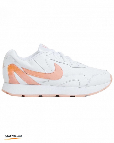CI3761-100 Женские кроссовки Nike Delfine LEA белый, оранжевый