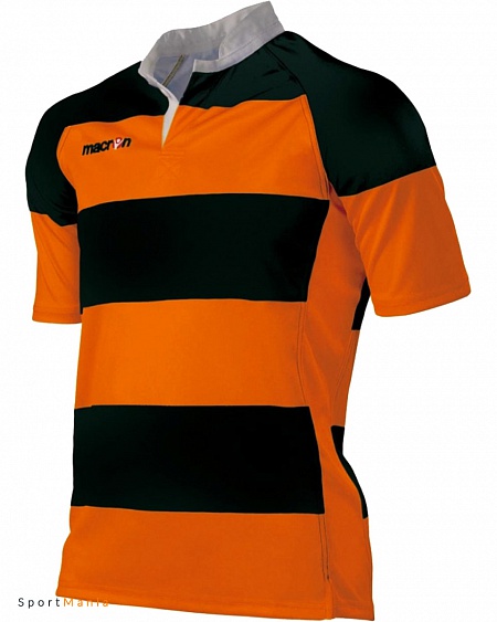 60040930 Футболка Macron Forge оранжевый, черный