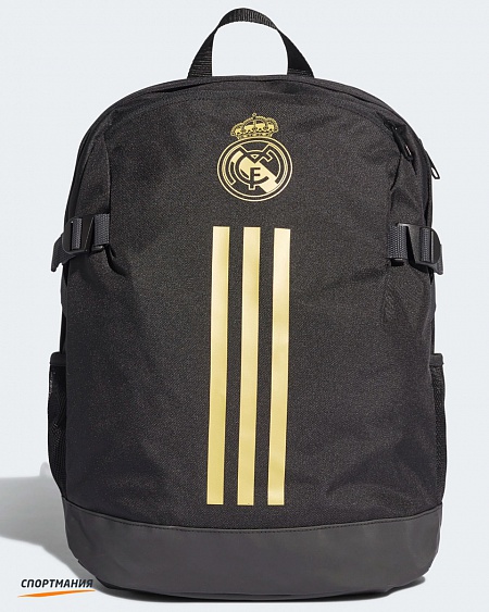 DY7716 Рюкзак FC Real Madrid черный, желтый