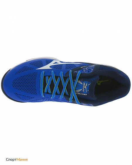 61GC1650-01 Теннисные кроссовки Mizuno Wave Exceed Tour синий, темно-синий