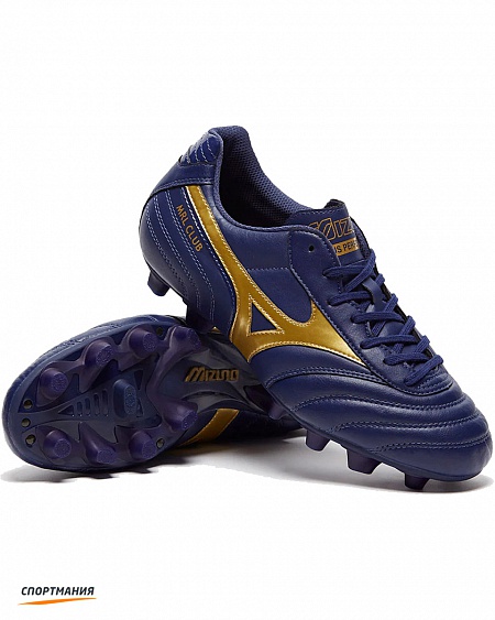 P1GA1916-50 Бутсы Mizuno Morelia Club MD темно-синий, желтый