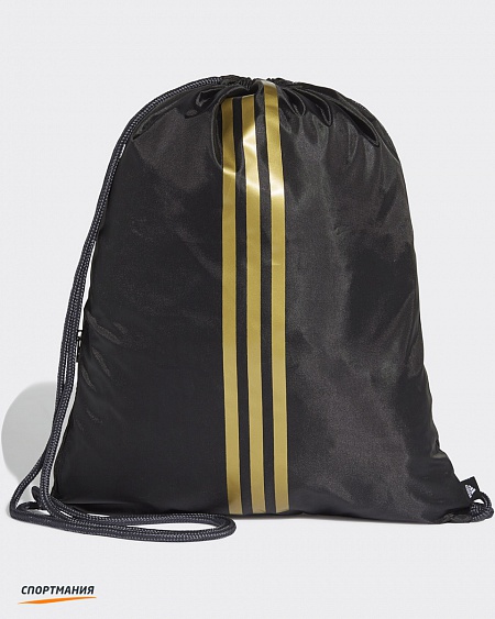 DY7714 Рюкзак-мешок для обуви Adidas Real GB черный, желтый