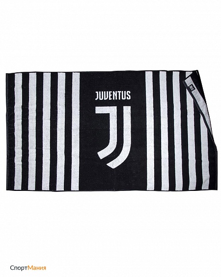 37226 Полотенце Atributika&Club Juventus черный, белый