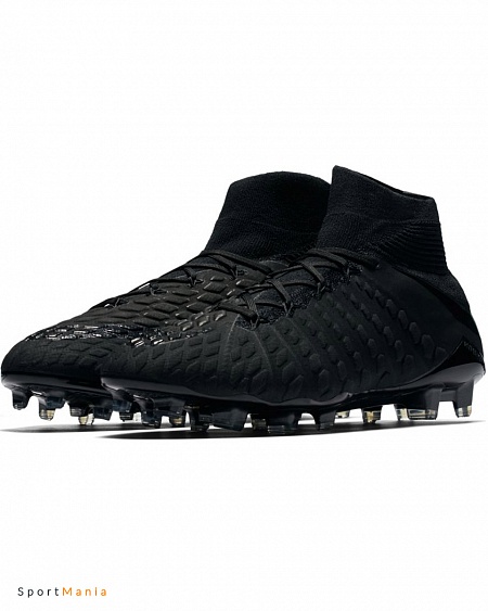 860643-010 Бутсы Nike Hypervenom Phantom III DF FG черный