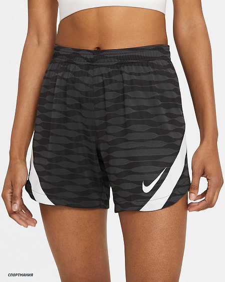 CW6095-010 Шорты женские Nike Women's Strike 21 Short темно-серый, белый