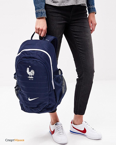 BA5456-451 Рюкзак Nike France Stadium темно-синий