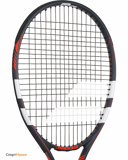 121188 Теннисная ракетка Babolat Evoke 105 черный, оранжевый