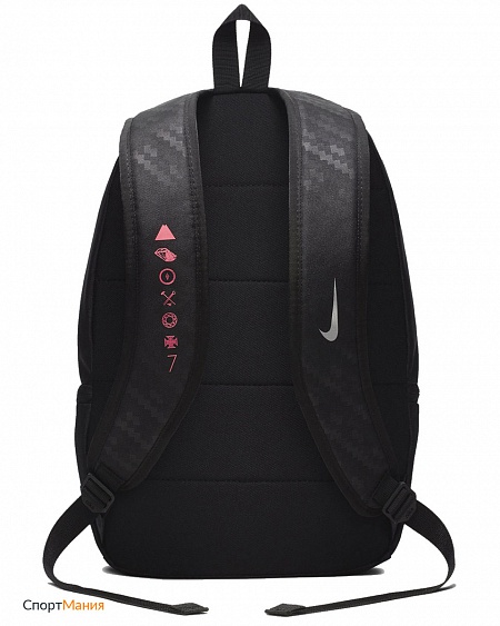 BA5561-010 Детский рюкзак Nike CR7 FB черный, розовый