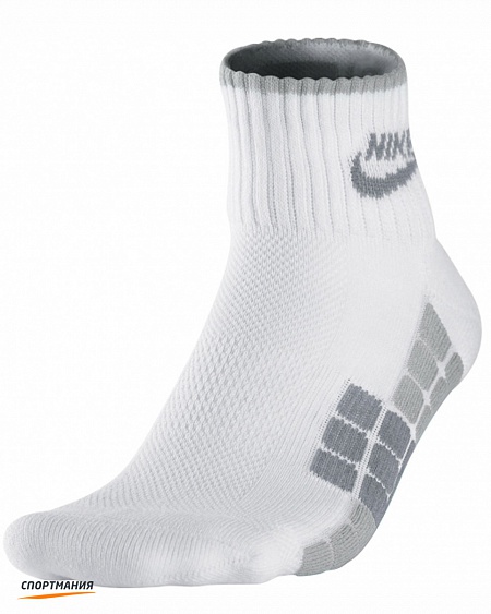 SX3872-127 Носки Nike NSW Waffle Quarter белый, серый