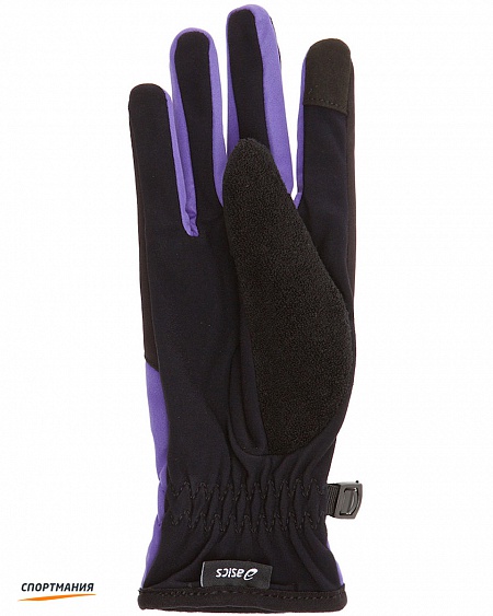 108487-0274 Перчатки Asics Winter Gloves черный, фиолетовый