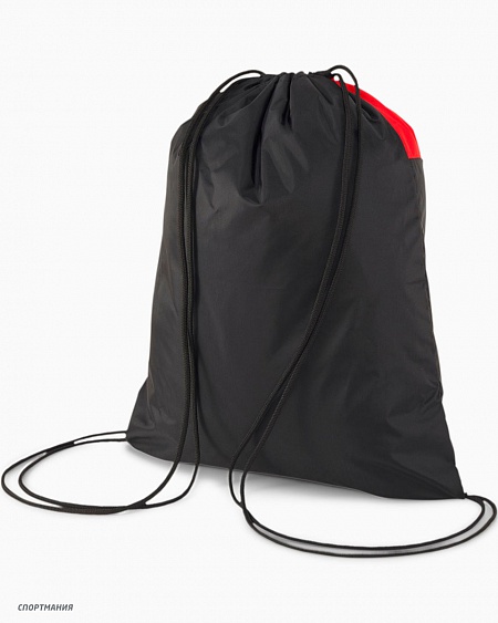 7685301 Сумка-мешок Puma teamGoal Gym Sack черный, красный