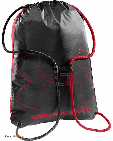 1240539-600 Рюкзак-мешок Under Armour Ozsee Sackpack красный, серый, белый
