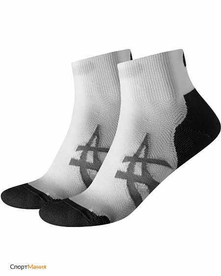 130886-0001 Носки Asics Cushioning sock (2 пары) белый, черный