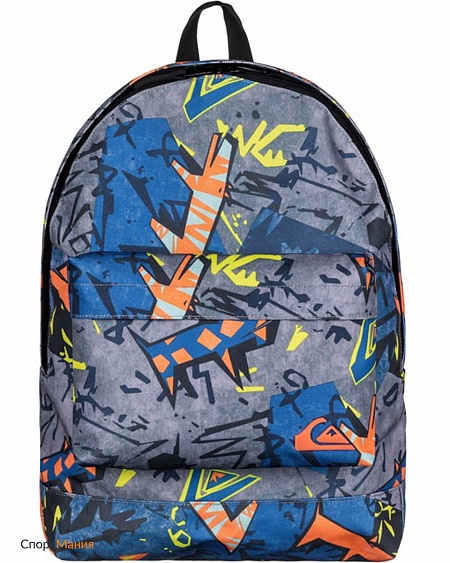 EQYBP03140-BQZ6 Рюкзак Quiksilver Everyday Poster 1 синий, серый, оранжевый