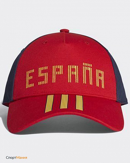CF5193 Бейсболка Adidas CF Cap Espana красный, темно-синий