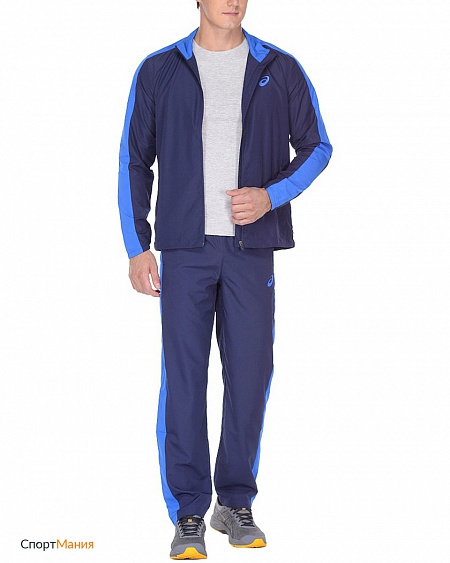 142892-0891 Спортивный костюм Asics Suit Essential темно-синий, голубой