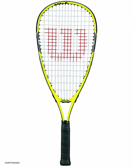 WRT913000 Ракетка для сквоша Wilson Ripper Junior SQ RKT желтый, черный, красный