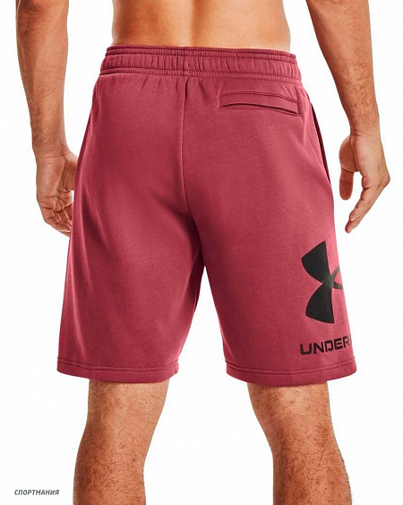 1357118-652 Шорты Under Armour Rival Fleece Big Logo Shorts красный, черный