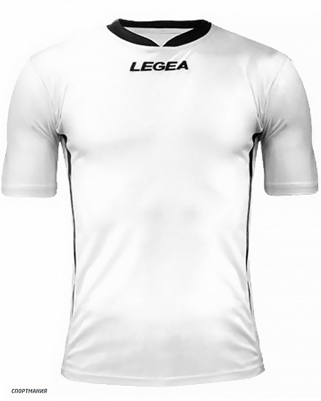 M1086-0310 Футболка игровая Legea Dusseldorf белый, черный